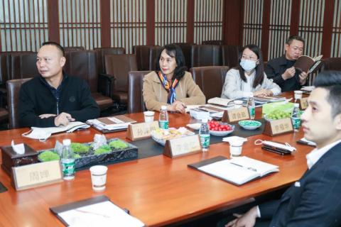 罗湖区人大常委副主任谭会茹一行莅临巨星国际调研