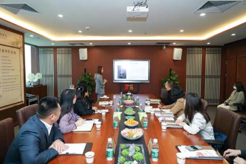 罗湖区人大常委副主任谭会茹一行莅临巨星国际调研