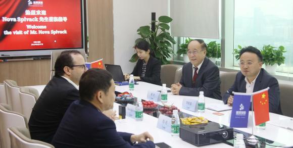 Nova Spivack先生再访巨星国际，双方达成战略合作！