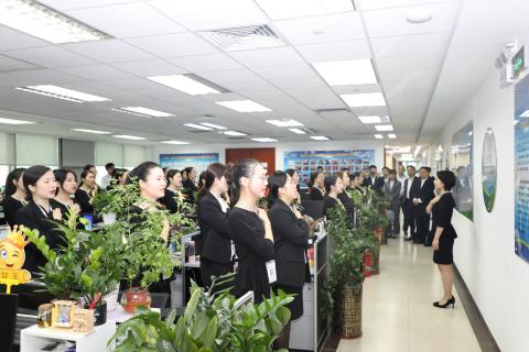 明光市市委书记被巨星国际企业文化深深感动 | 深入沟通合作空间广阔