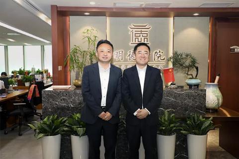 明光市市委书记被巨星国际企业文化深深感动 | 深入沟通合作空间广阔